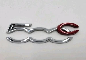 2012-2017 Fiat 500C 500 C Side Door ONLY Emblem Badge Logo OEM - Bild 1 von 3