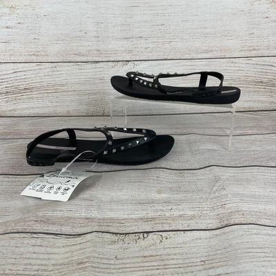 Женские сандалии Ipanema класса Rockstar размер 6 черные сиреневые - Изображение 1 из 4