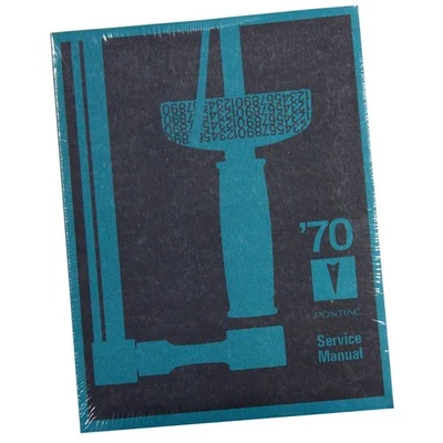 1970 庞蒂亚克服务和大修商店手册补充书 GTO 柠檬暴风雨 — 第 1/4 张图片