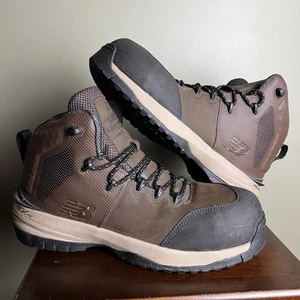 New Balance Mens 11 2E 989 Industrial EH Work Boots Brown Composite Toe - Picture 1 of 16