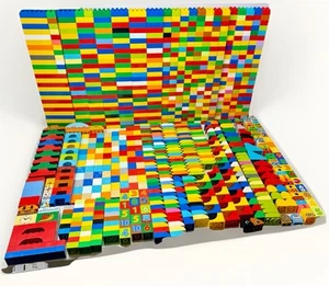 HUGE LEGO DUPLO Assorted Bulk Brick Lot 1000 Pieces 20 Pounds 2x2 2x4 Specialty+ - Picture 1 of 17