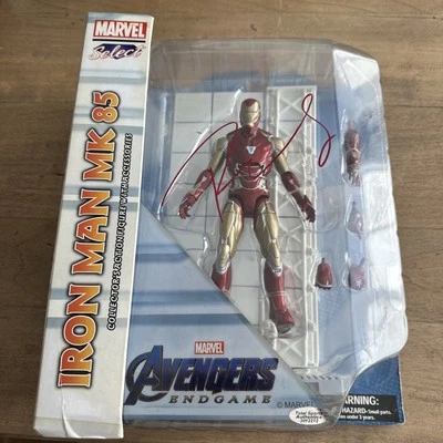 Robert Downey Jr. Diamante firmado Marvel Select Iron Man MK 85 certificado de autenticidad raro Foto 1 de 4