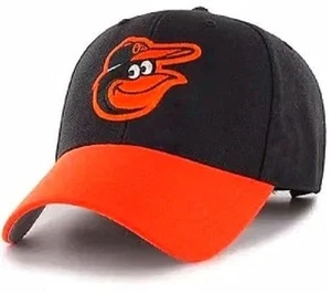 BALTIMORE ORIOLES HAT TWO TONE MVP MLB BASEBALL TEAM NEW LOGO CAP - Picture 1 of 3