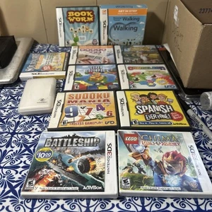 Nintendo Ds & 3 Ds Spiele Lot (2) Ds3 (9) Ds & One Cartridge Holder Beschreibung lesen - Bild 1 von 15