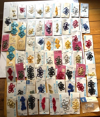 Лот лягушек застежки застежки застежки винтажный посольство Райт большой объем 63 шт. - Изображение 1 из 4