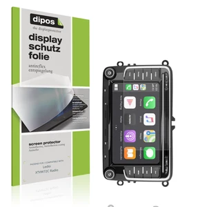 2x Pellicola Protettiva per Ledio XTVW72C Radio Protezione Schermo Antiriflesso - Foto 1 di 7