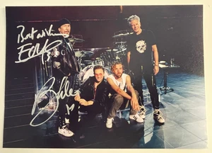 U2 The Edge; autógrafo firmado a mano de Bono - foto de 8 x 12 con certificado de autenticidad - Imagen 1 de 6