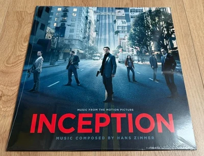 INCEPTION - Soundtrack by HANS ZIMMER *LP* LIMITED CLEAR VINYL *NEW/SEALED* RAR - Bild 1 von 4