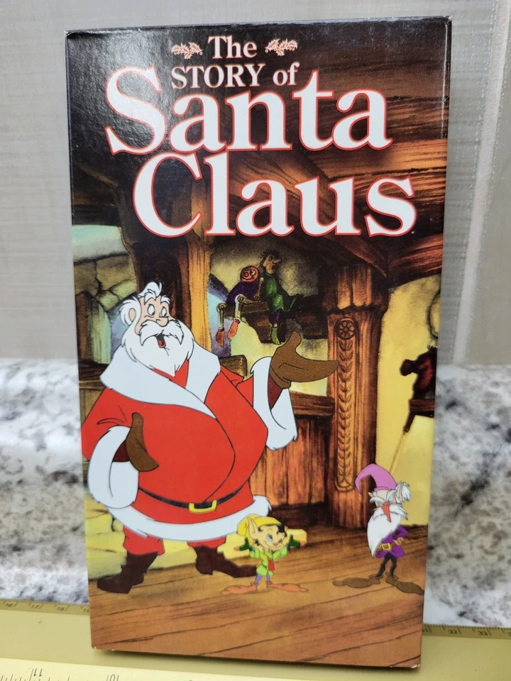 The Story of Santa Claus VHS 1996 Animated Family Paramount CBS Video - Image 1 of 2