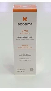 Sesderma C-VIT Radiance Glowing Body Milk Antiox Booster System 8.45 fl oz - Picture 1 of 5