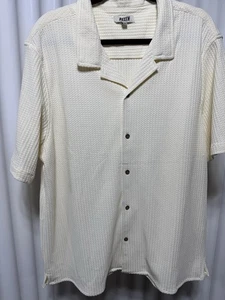 Camisa Ruxen Cuba Waffle Abotonada XL Color Caqui - Imagen 1 de 5