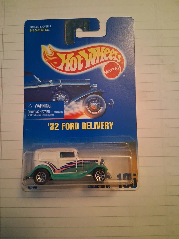 Signed / Autographed Hot Wheels By Larry Wood '32 Ford Delivery  Collectors #135 - Image 1 of 1
