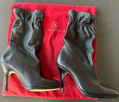 Ботинки Cole Hann NikeAir Collab Scrunch - черные - размер США 8,5 - Изображение 1 из 4