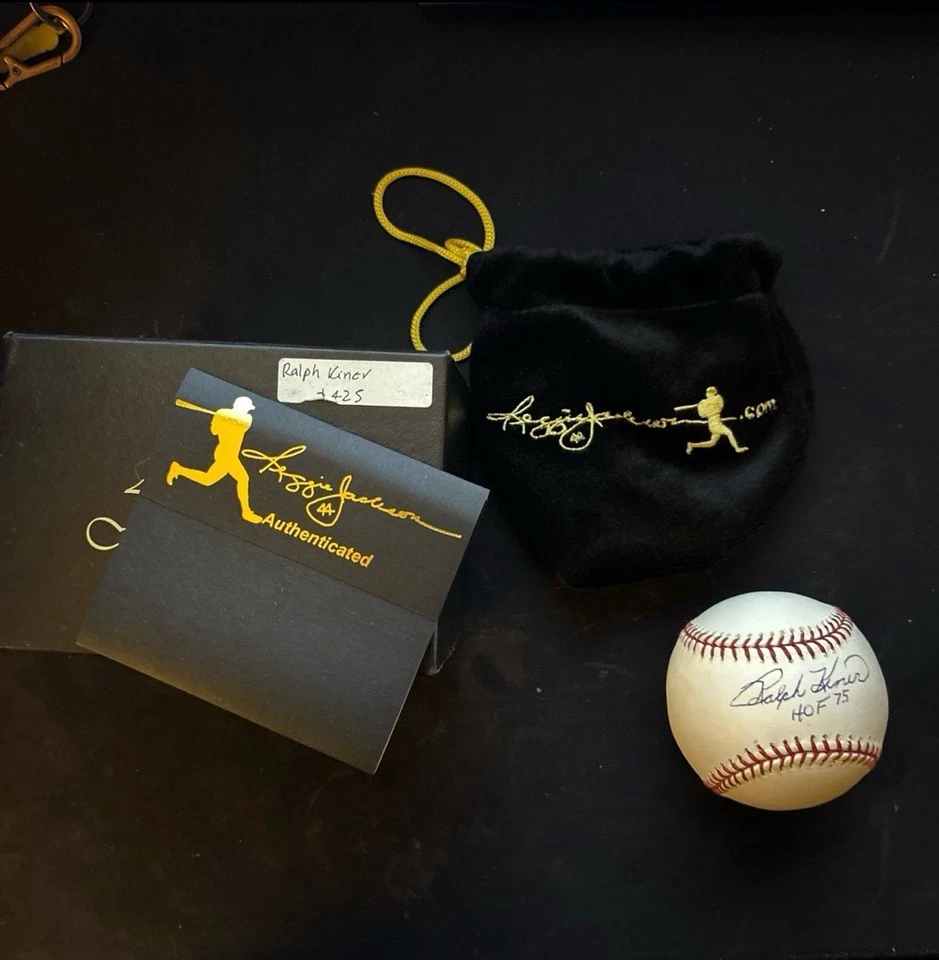 Ralph Kiner Signed NL Baseball JSA (Sticker) Cert. MLB Pittsburgh Pirates HOF! - Image 1 of 3