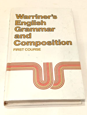 Warriner's English Grammar and Composition,  First Course -Hardcover, 1977 - Image 1 of 4