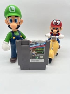 Family Fun Fitness Athletic World | Nintendo NES | Jeu | Module | PAL Top ! - Photo 1/4