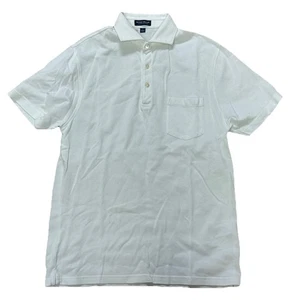 Peter Millar Crown Crafted Mens White Polo Size Small - Picture 1 of 8