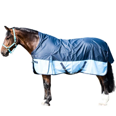 Pferdedecke Highneck 600D 50g Füllung Weidedecke Regendecke Gr 145 NEU - Bild 1 von 2