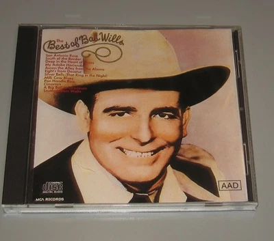 Bob Wills - The Best Of Bob Wills (CD, MCA Records) Country Western Swing - Image 1 of 4