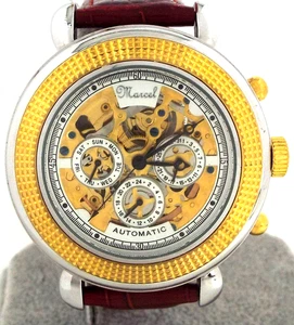 Reloj de pulsera Marcel Drucker - Automático - Acero inoxidable - Esqueleto para hombre ~ #6807 - Imagen 1 de 8
