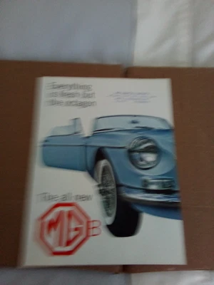 "BROCHURE - 1963 MG MGB Sales Brochure - Image 1 of 3
