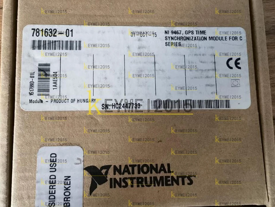 1PCS NEW National Instruments GPS Synchronization Module NI 9467 781632-01 - Image 1 of 1