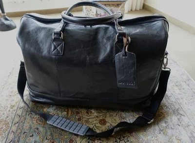 Navyboot, exklusive  Reisetasche/Weekender. Leder, schwarz, - Bild 1 von 4