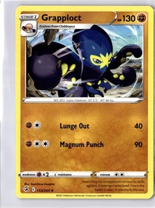 Grapploct 153/264 Regular Uncommon Fusion Strike Pokemon Card NM - Picture 1 of 2
