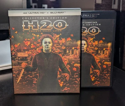 Halloween H20 (4K Ultra HD + Blu-ray, 1998) w/ Hard Slipcase Scream Factory Foto 1 de 3