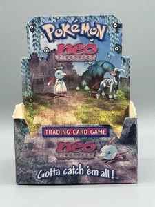 Vintage 2001 Pokemon Neo Discovery English Booster Empty Display Box CCG - Picture 1 of 8