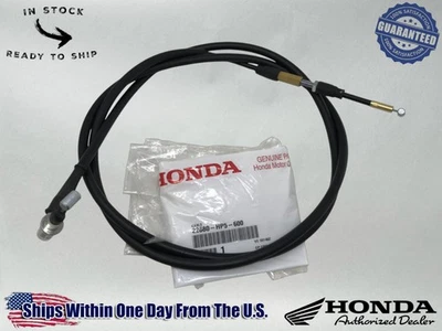 Cable de asistencia inversa genuino OEM HONDA TRX420 2007-2011 Rancher 22880-HP5-600 Foto 1 de 4