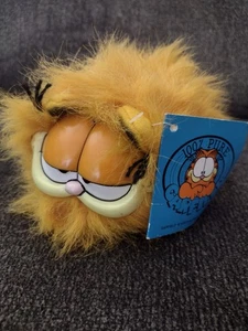 Dakin Garfield Plush Cat Stuffed Animal Toy Spoof Fuzzy Long Hair 1981 Vtg Tag - Picture 1 of 15