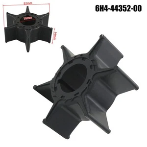 Brand New Water Pump Impeller Rubber 6 Blades Black 1pc 20 G 55.48 Mm/ 2.18 Inch - Picture 1 of 5