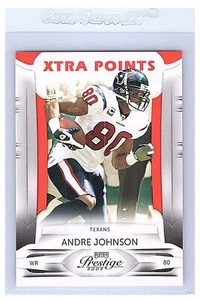 Playoff Prestige Xtra Points #40 2009 Andre Johnson Texans/300 - Imagen 1 de 2