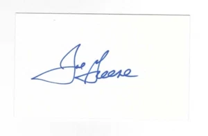 Signed Autographed JOE GREENE PITTSBURGH STEELERS HOF 3x5 Index Card - w/COA - Picture 1 of 1