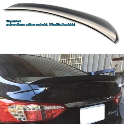 Stock 284G Rear Duckbill Trunk Spoiler Wing Fits 2003~2009 Audi A8 D3 4E Sedan - Image 1 of 4