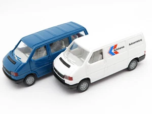 276HO /18 - Wiking H0 - 2x VW Caravelle T4 - azul y Autohansa - Set 20 - Imagen 1 de 5