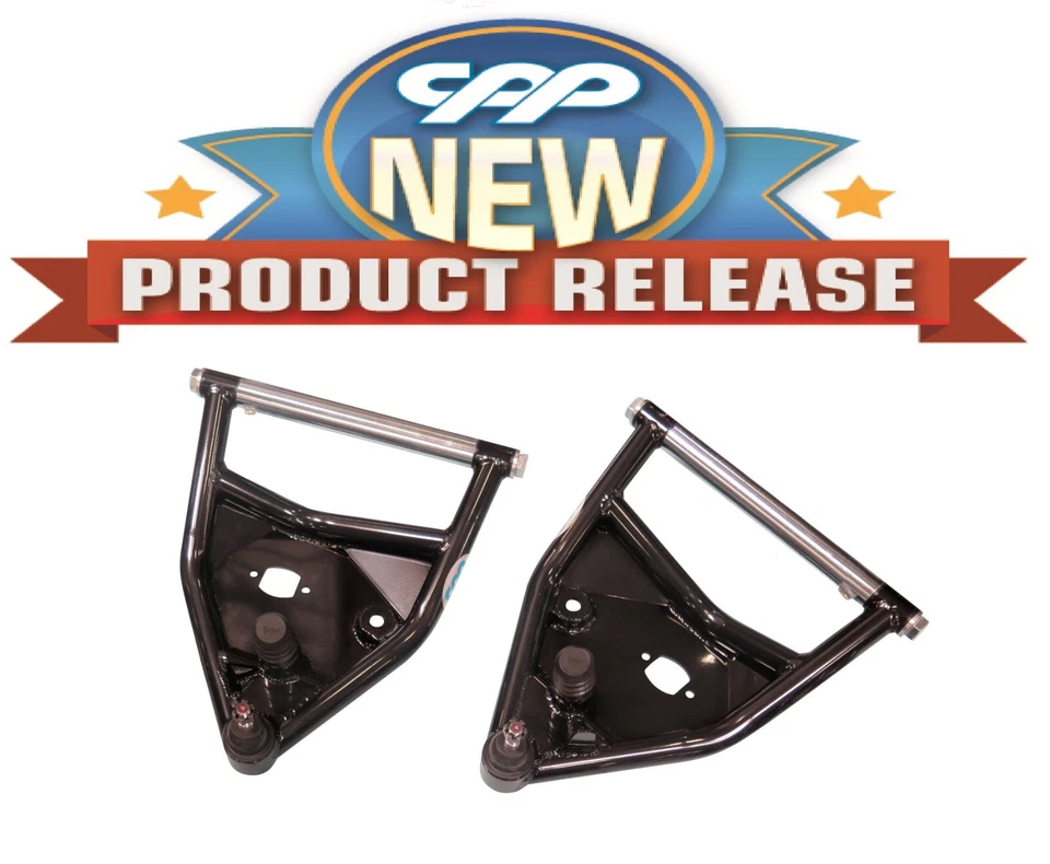 Camión Chevy C10 GMC 1963-70 tubular inferior negro brazos de control bobina hecho en Estados Unidos Foto 1 de 4