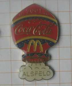 COCA-COLA ALSFELD 2001 ....................................... Ballon-Pin (271b) - Bild 1 von 1