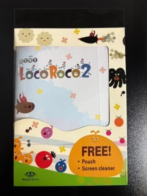 LocoRoco 2 Promo PSP 1000 / 2000 / 3000 Carrying Pouch BRAND NEW (Boxed) - Imagem 1 de 4