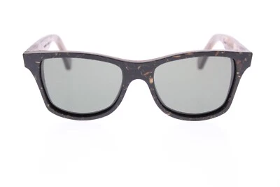 Shwood x We Are The South Wooden Polarized Sunglasses Black/Brown Handmade USA - Image 1 of 4