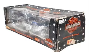 Maisto scala 1/18 32029 - Serie 10 Set moto 3 pezzi Harley Davidson - Foto 1 di 5