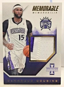 DeMarcus Cousins 2013-14 Panini Innovation Memorable PRIME 2 color GU Patch /25 - Picture 1 of 2