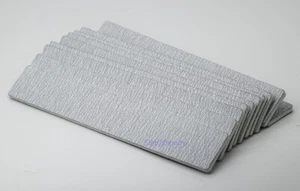 Double Sided Acrylic Nail File Emery Board - Zebra Jumbo 80/80 grit (10_Files) - Picture 1 of 5
