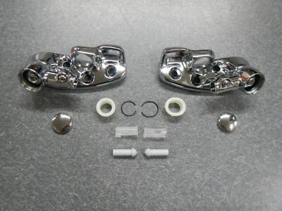 1961 1962 Buick LeSabre Invicta Wildcat Electra Convertible Sun Visor Supports - Image 1 of 4