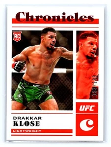 2023 Panini Donurss UFC #98 Drakkar Klose Red Foil 193/199 - - Bild 1 von 2
