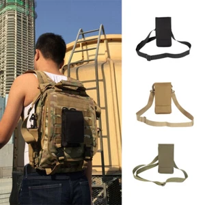 6 in Molle Tactical Mobile Phone Holder Pouch Outdoor Military Sling Bag Pack - Picture 1 of 15