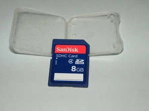 SanDisk 8Gb SDHC Memory Card Class 4 - Picture 1 of 1