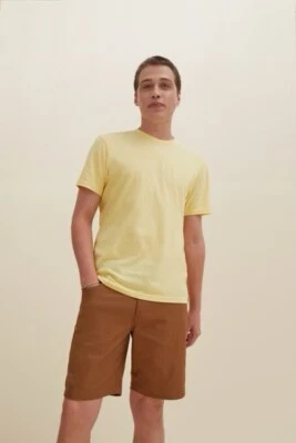 Prana Crew Tall ST Small Tshirt Essential Organic Recycled Mens or Unisex NWT - Image 1 of 4