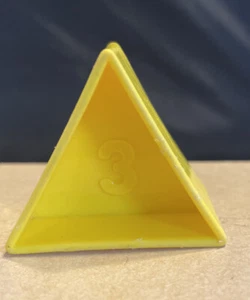 Tupperware Tupper Toy Shape-O Ball Sorter Replacement Yellow Shapes # 3  - Picture 1 of 2